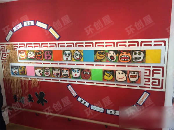 幼儿园走廊的墙面布置图片