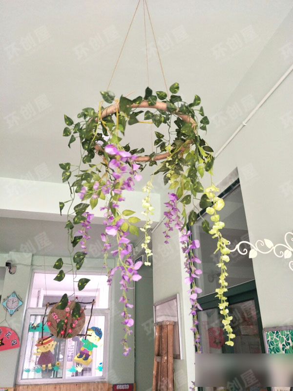 幼儿园植物吊饰图片