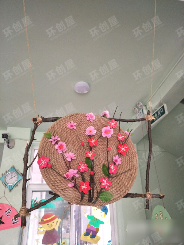 幼儿园植物吊饰图片