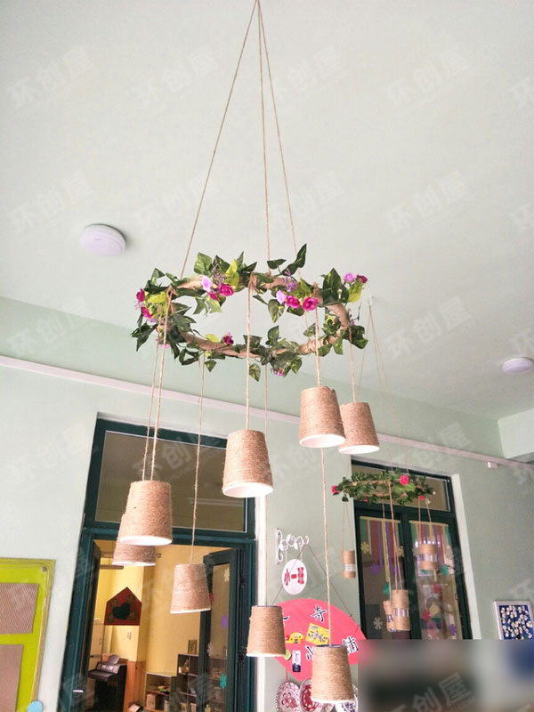 幼儿园植物吊饰图片