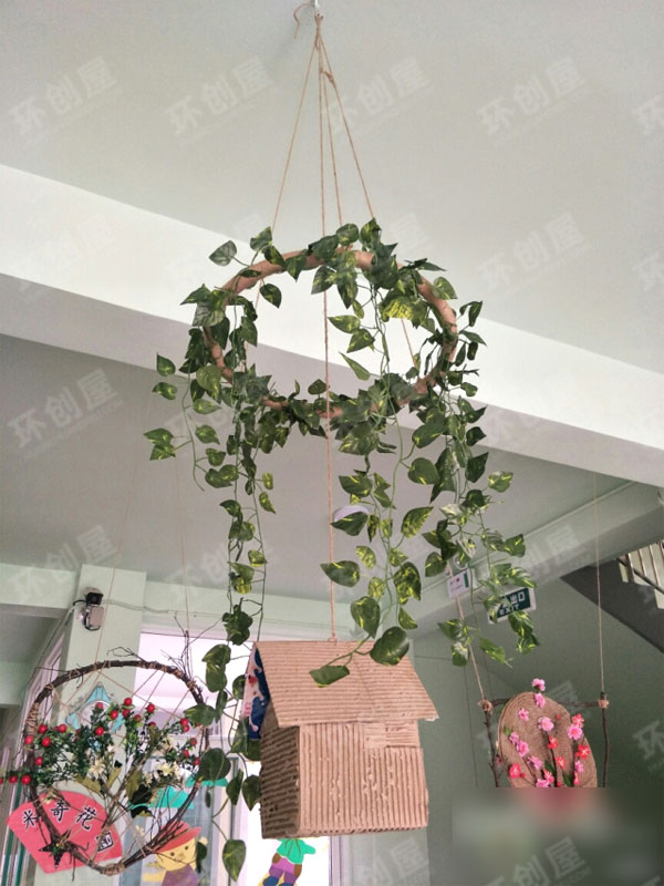 幼儿园植物吊饰图片
