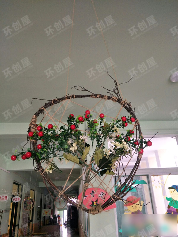 幼儿园植物吊饰图片