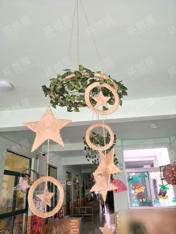 幼儿园植物吊饰图片