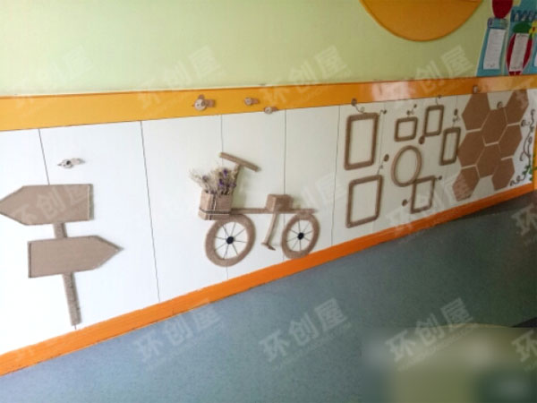 幼儿园田园作业墙图片