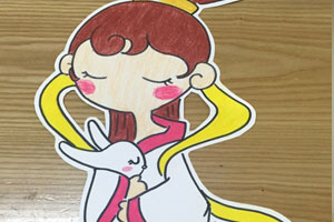 幼儿园门装饰图案中秋节图片5张