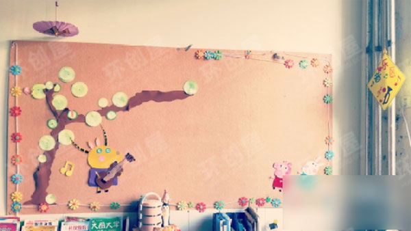 幼儿园环创小猪佩奇图片