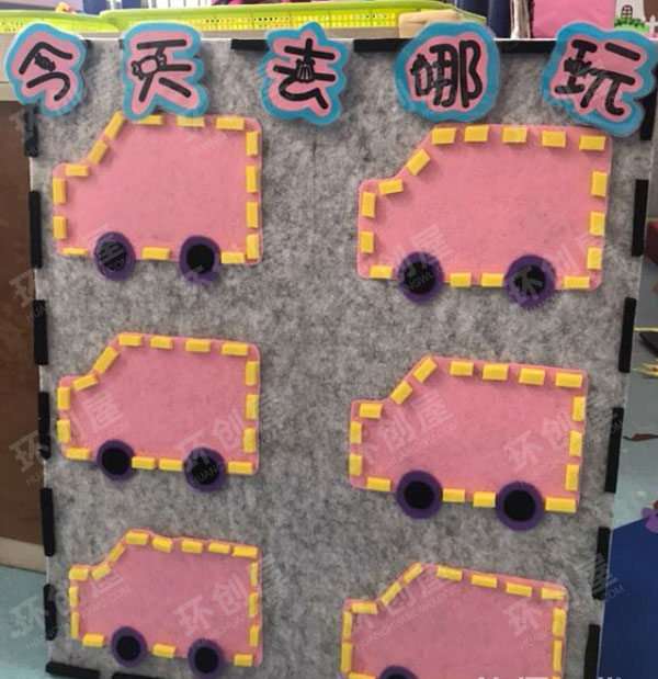 幼儿园小猪佩奇墙面布置图片