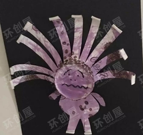 幼儿园纸杯小人手工图片