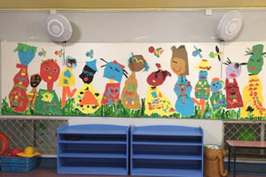 幼儿园作品展示栏图片9张