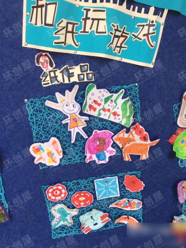 幼儿园海洋风环创图片