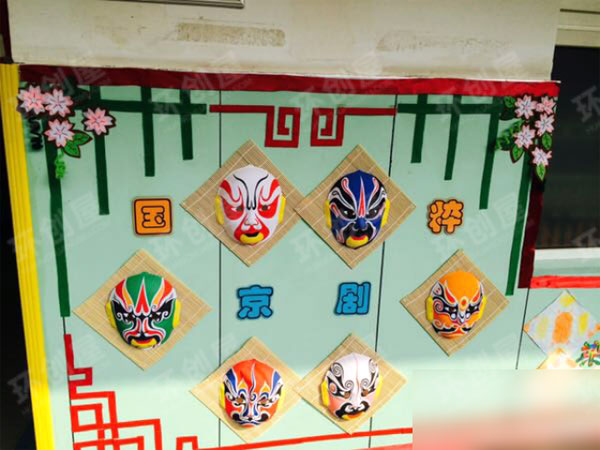 幼儿园中国风装饰画图片