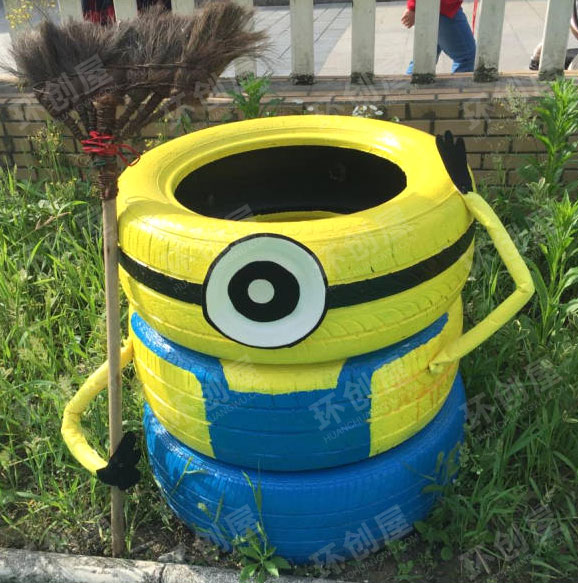 幼儿园旧物改造手工制作大全图片