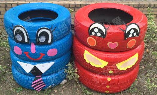 幼儿园旧物改造手工制作大全图片