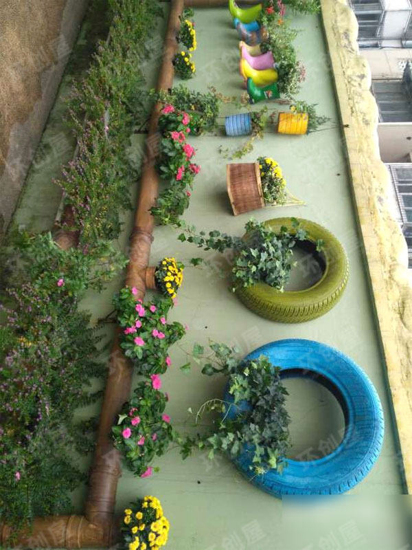 幼儿园户外种植园图片