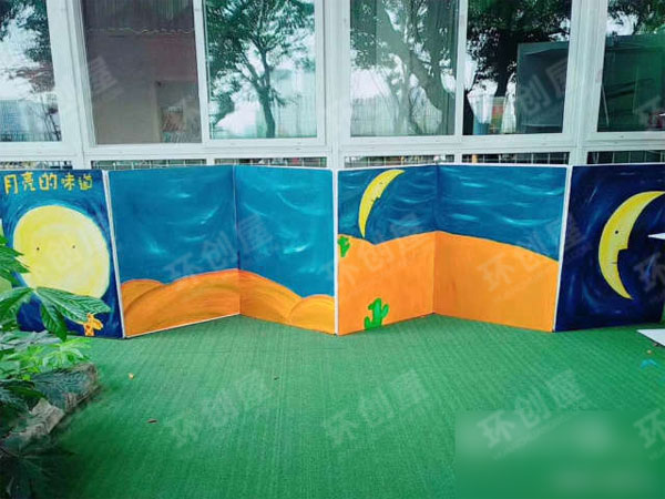 幼儿园户外阅读区域图片
