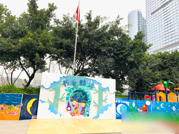 幼儿园户外阅读区域图片
