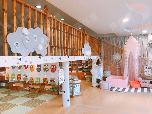 幼儿园ins风开学布置图片