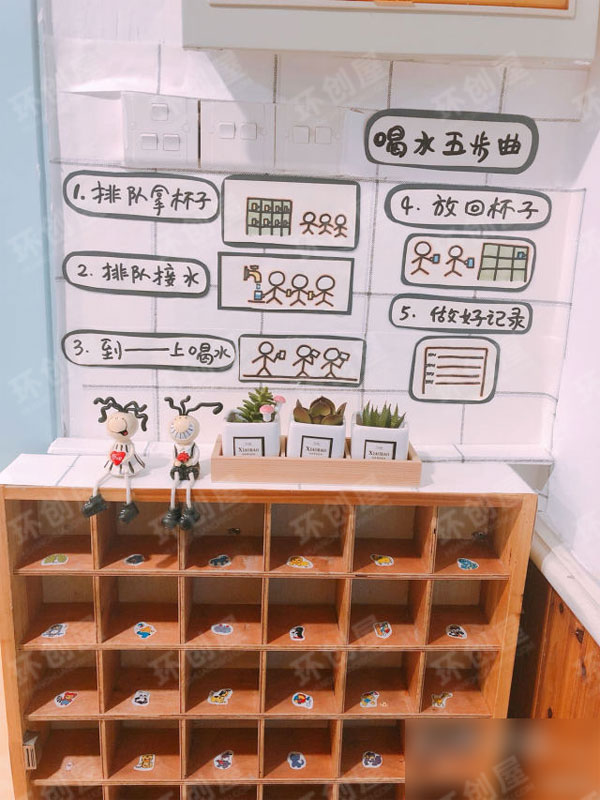 幼儿园ins风开学布置图片