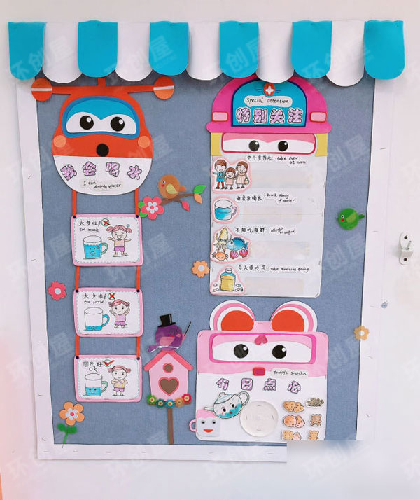 幼儿园超级飞侠主题环创布置图片