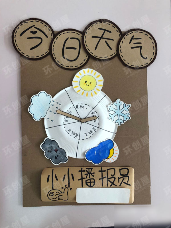 幼儿园墙面布置气象天气墙图片
