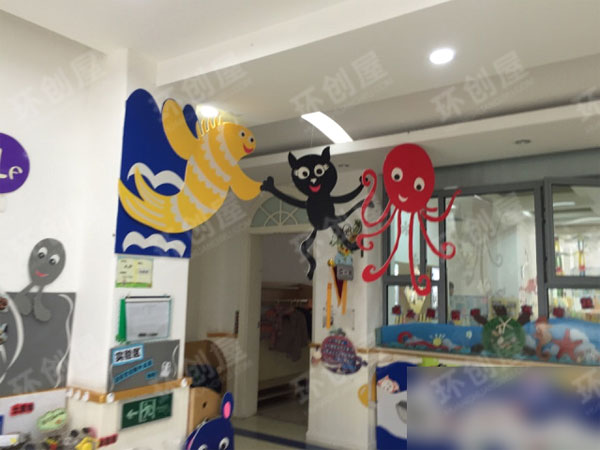幼儿园教室环境布置图片