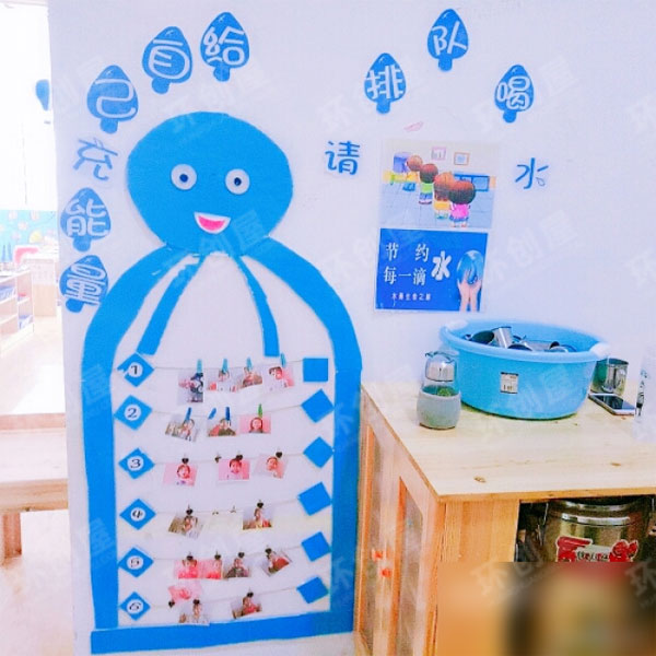 幼儿园海洋风环创图片