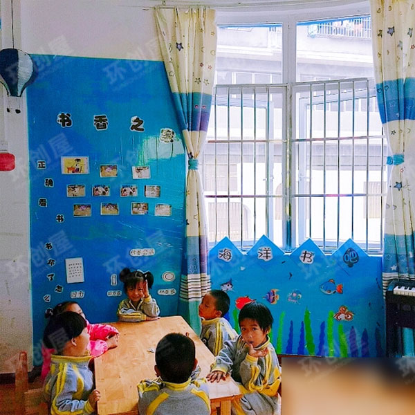 幼儿园海洋风环创图片