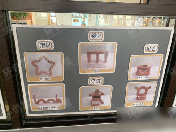 幼儿园建构区搭建技巧图片
