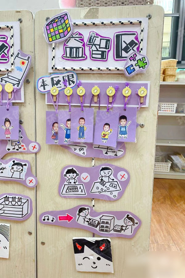 幼儿园各种风格环创图片
