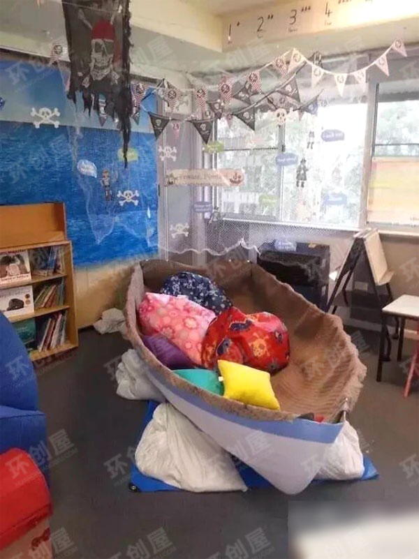 幼儿园区角阅读区环境布置图片