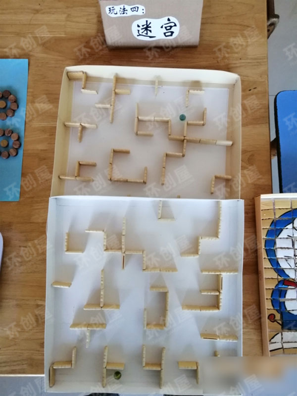 大班科探区自制玩教具图片