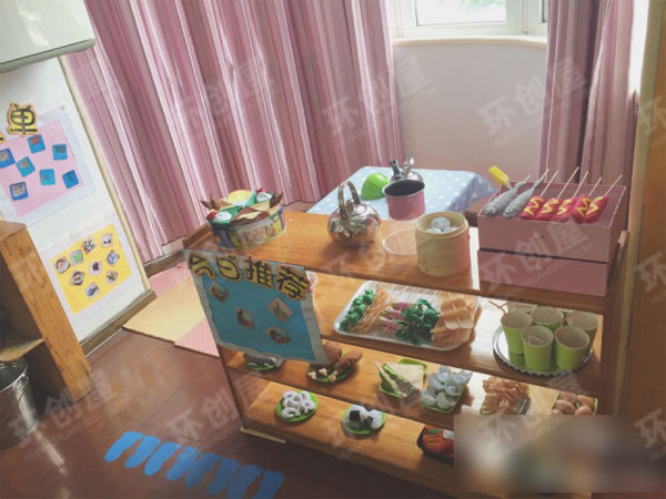 ​​​​​​​幼儿园娃娃家餐厅布置材料图片