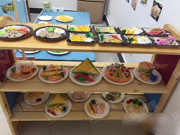 幼儿园西餐厅环创装饰图片