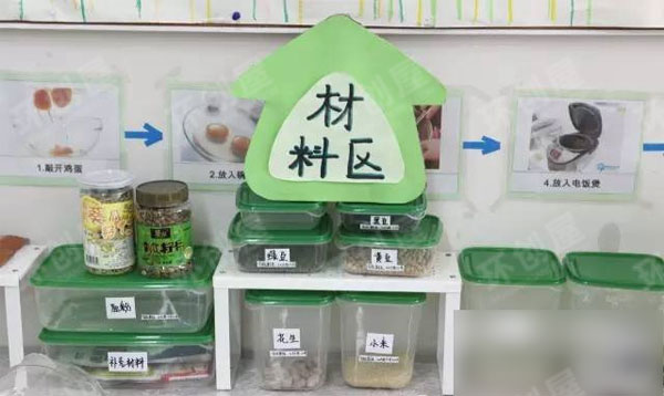 幼儿园区角厨房环境布置图片