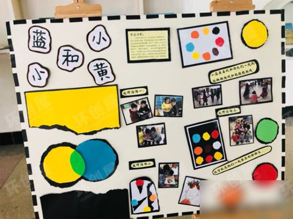 幼儿园阅读区绘本展板图片