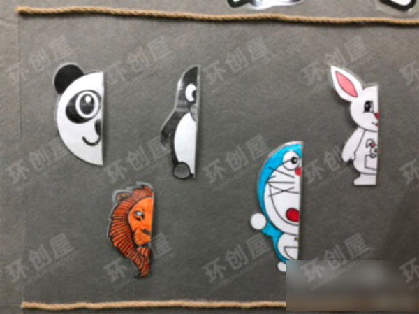 幼儿园科学区墙面玩具图片