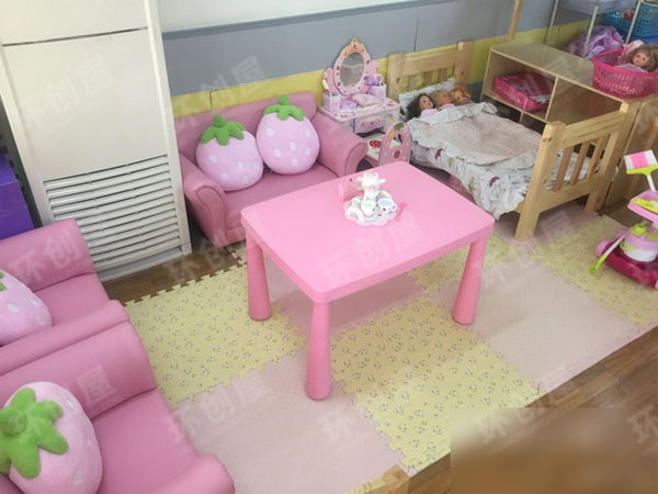 小班娃娃家粉色系图片