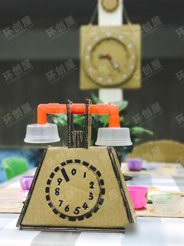 幼儿园娃娃家废物利用图片