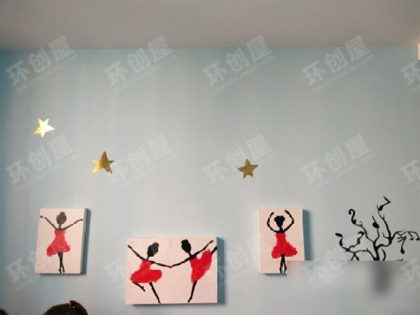 幼儿园表演区的装饰图片