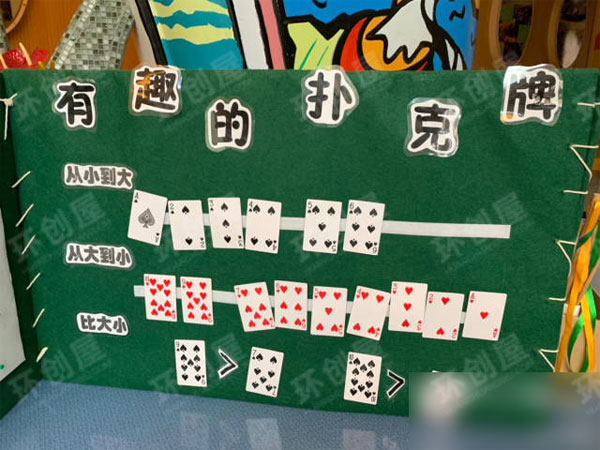 幼儿园益智区趣味游戏墙图片