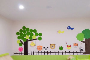 幼儿园纸盘创意主题墙图片8张