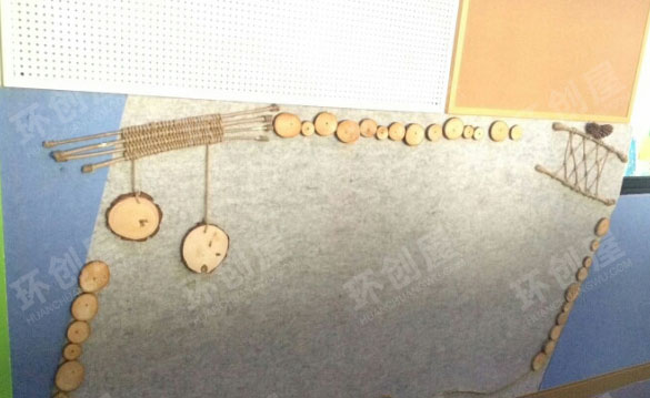 幼儿园墙面布置边框设计图片