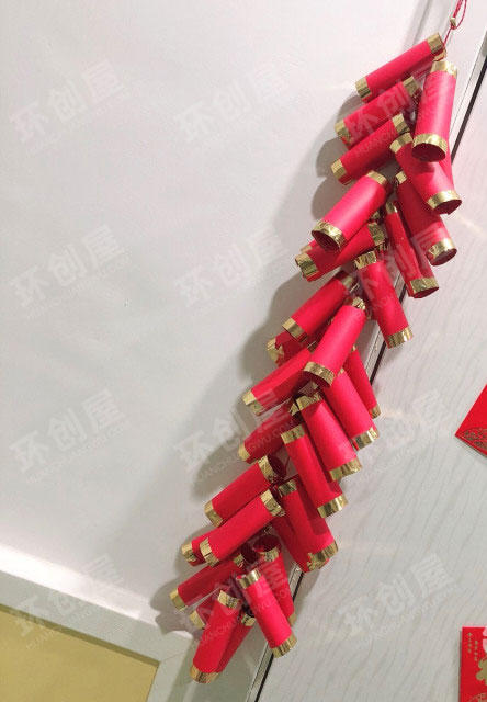 幼儿园门窗新年环创图片