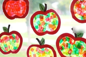 幼儿园门窗环创美丽的窗花图片10张