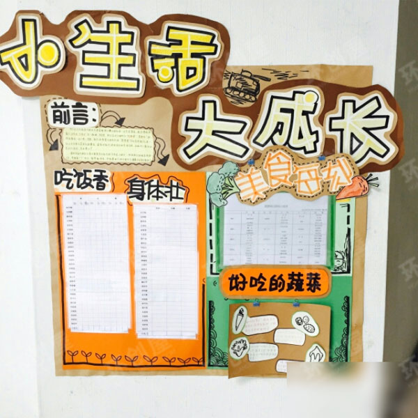 幼儿园森林风家园栏图片