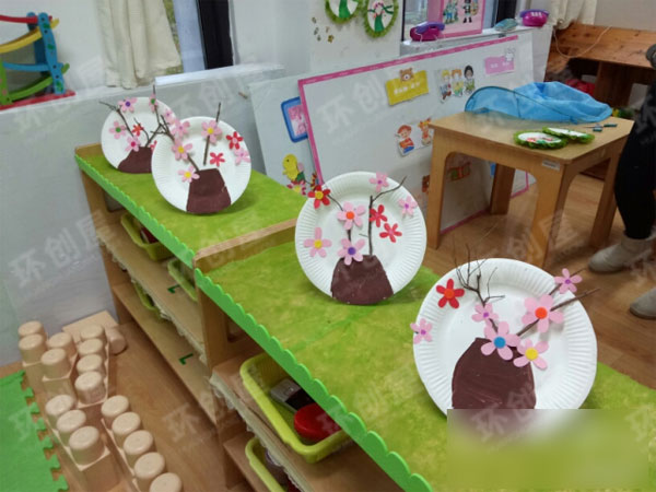 幼儿园花儿的表征方式作品展示图片