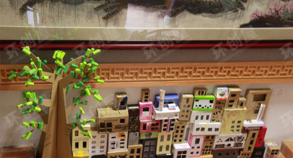 幼儿园儿童作品展图片