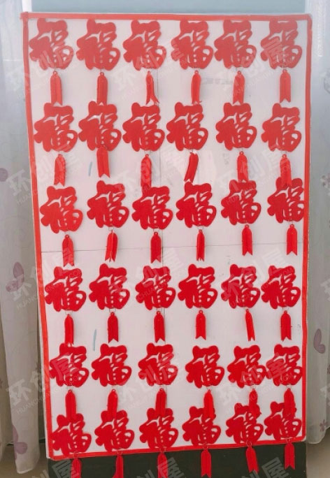 幼儿园过新年整体环创图片