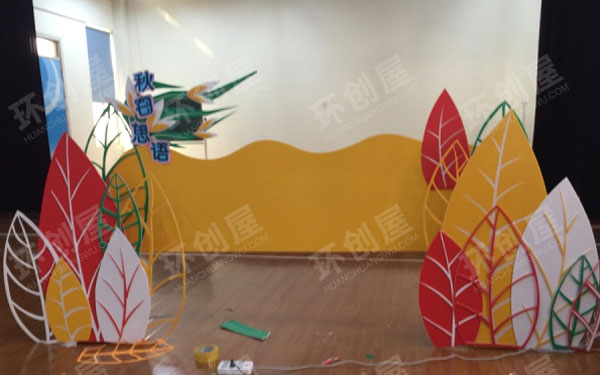幼儿园整体环创展板布置图片