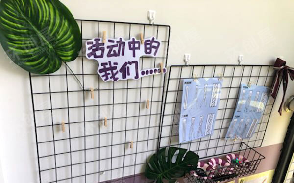 幼儿园生活环创系鞋带图片